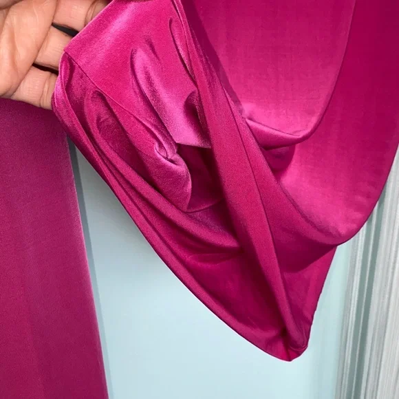 4 Piece Set Magenta & Mustard Long Duster Kimono Cardigans XXS NWT - Picture 15 of 17